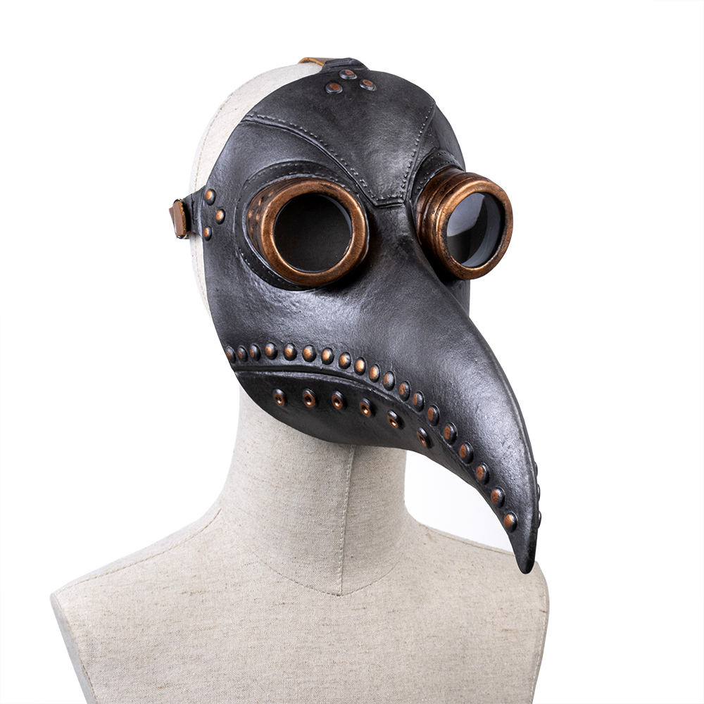 Plague Doctor Mask Cosplay Ani - Disposable Surgical Mask ulasan dan harga