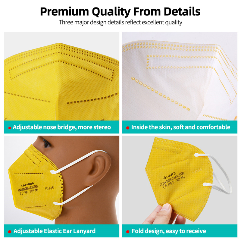 Ataullah ffp2 face mask kn95 M - Disposable Surgical Mask ulasan dan harga