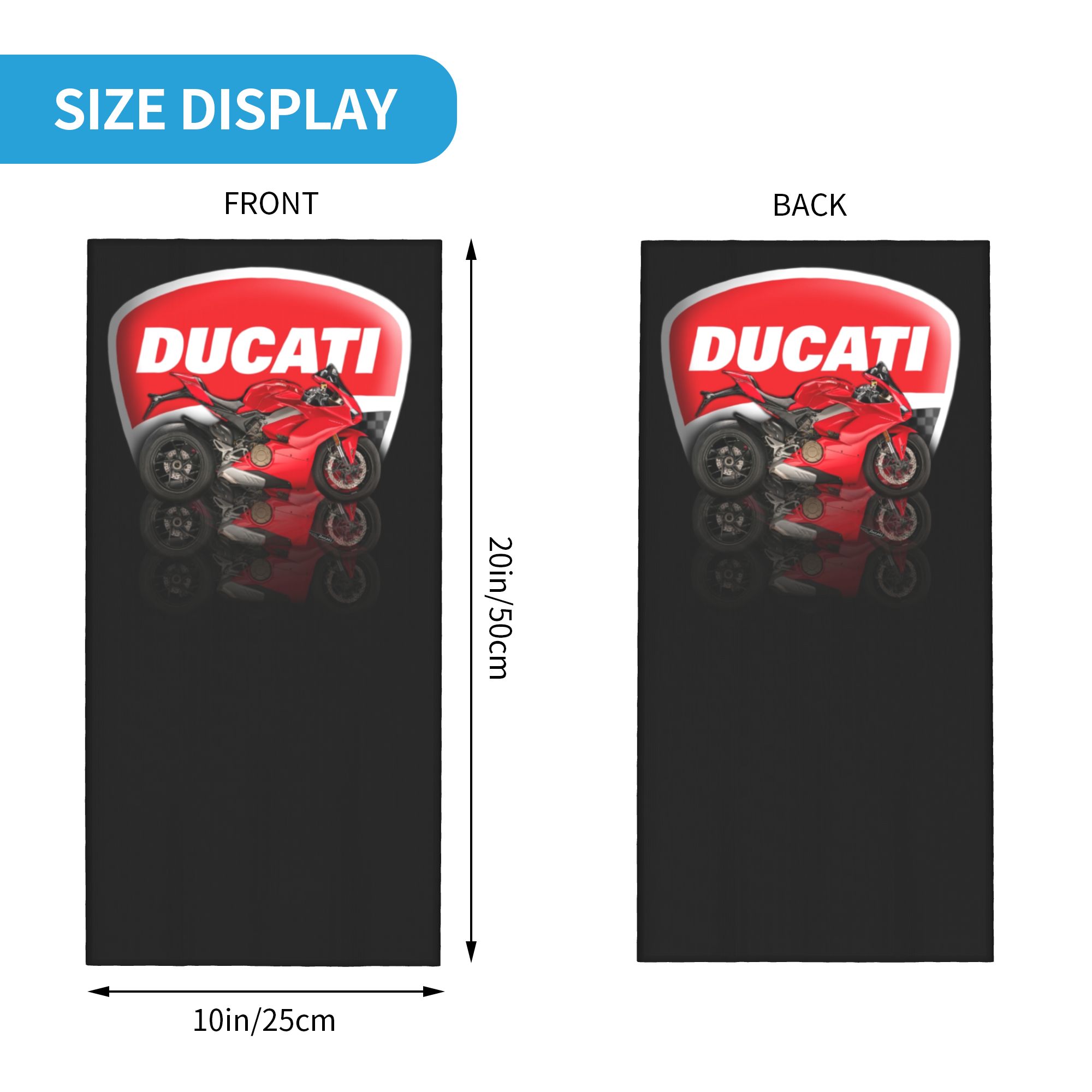 Custom Speed Ducatis Racing Ba - Neck Gaiter Face Cover ulasan dan harga
