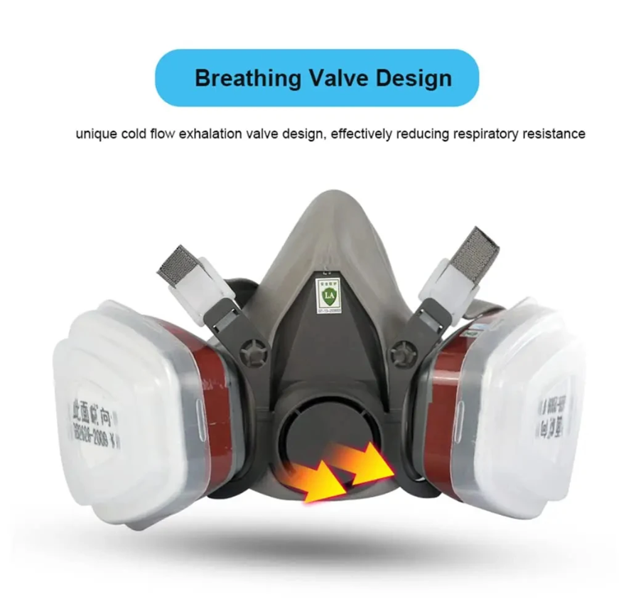 Respirator Dust 6200 Gas Mask  - Face Mask Storage Box ulasan dan harga