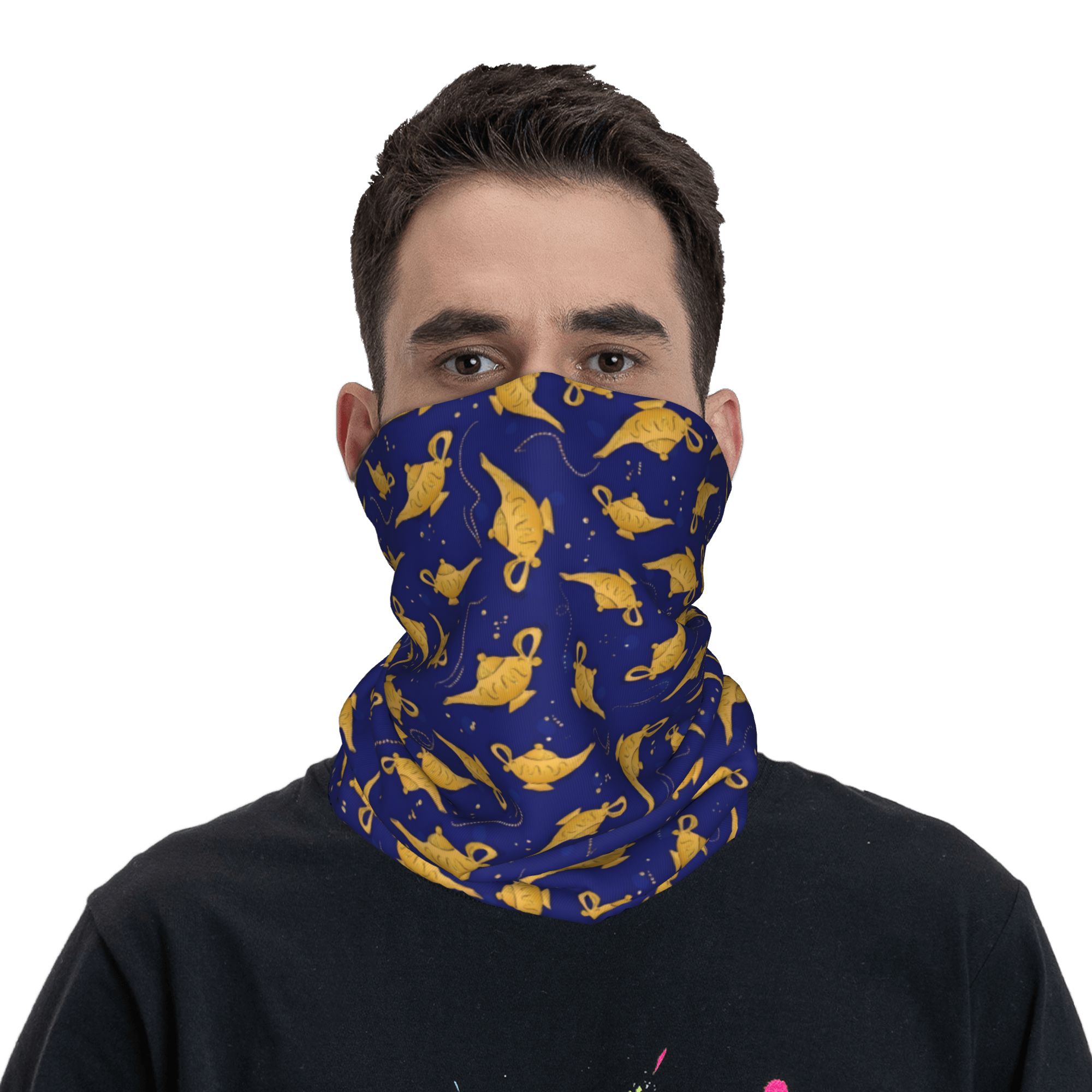 Custom A-Aladdin Genie Bandana - Neck Gaiter Face Cover ulasan dan harga